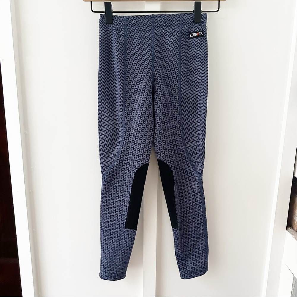 KERRITS blue Fleece Lite II Knee Patch Tight